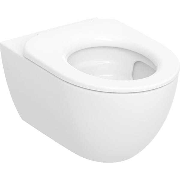 Geberit Acanto Set WWC m. WC-Sitzring, Tiefsp TFlush, geschl.Fo, T:53cm, KeraTect