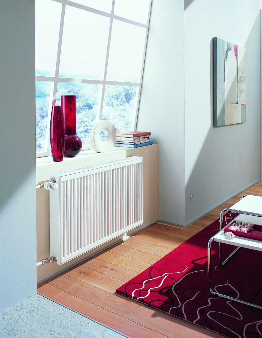 Kermi x2 Profil-K-DIN T22 954x100x900 QN2162, RAL9016, 10bar, m.Abd, BK