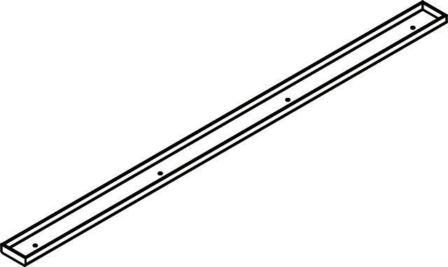 KR Kermi Rinnenabdeckung Line D6X 080 L 800 x B 45 x H 13 mm