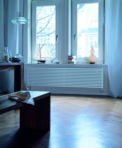Zehnder Element-Heizkörper Kleo KLH-088-600 893x55x600 RAL 9016, AB 3570