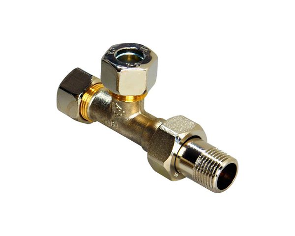 Flamco Bypass-T-Stück DN15 für Bypass-Rohr 15mm Flamco Bypass-T-Stück DN15 für Bypass-Rohr 15mm