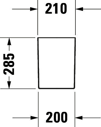 DU Halbsäule Happy D.2 für 231680, 261665, 231660, weiß