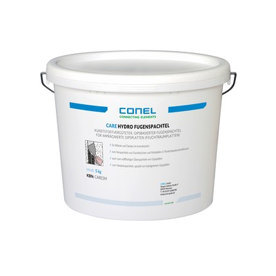 CARE Spachtelmasse 5 kg für Verkleidungsplatte CONEL CARE Spachtelmasse 5 kg für Verkleidungsplatte CONEL