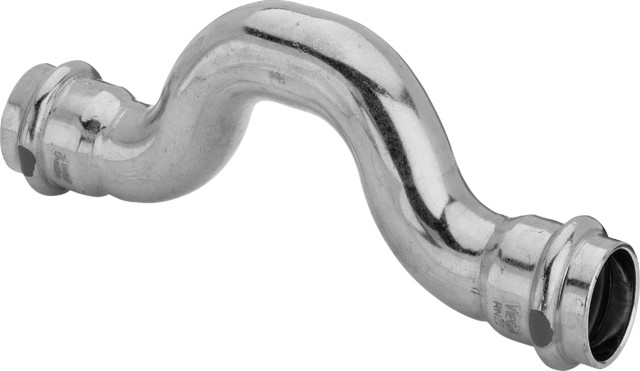 Viega Überbogen mit SC Profipress 2428 in 15mm Kupfer