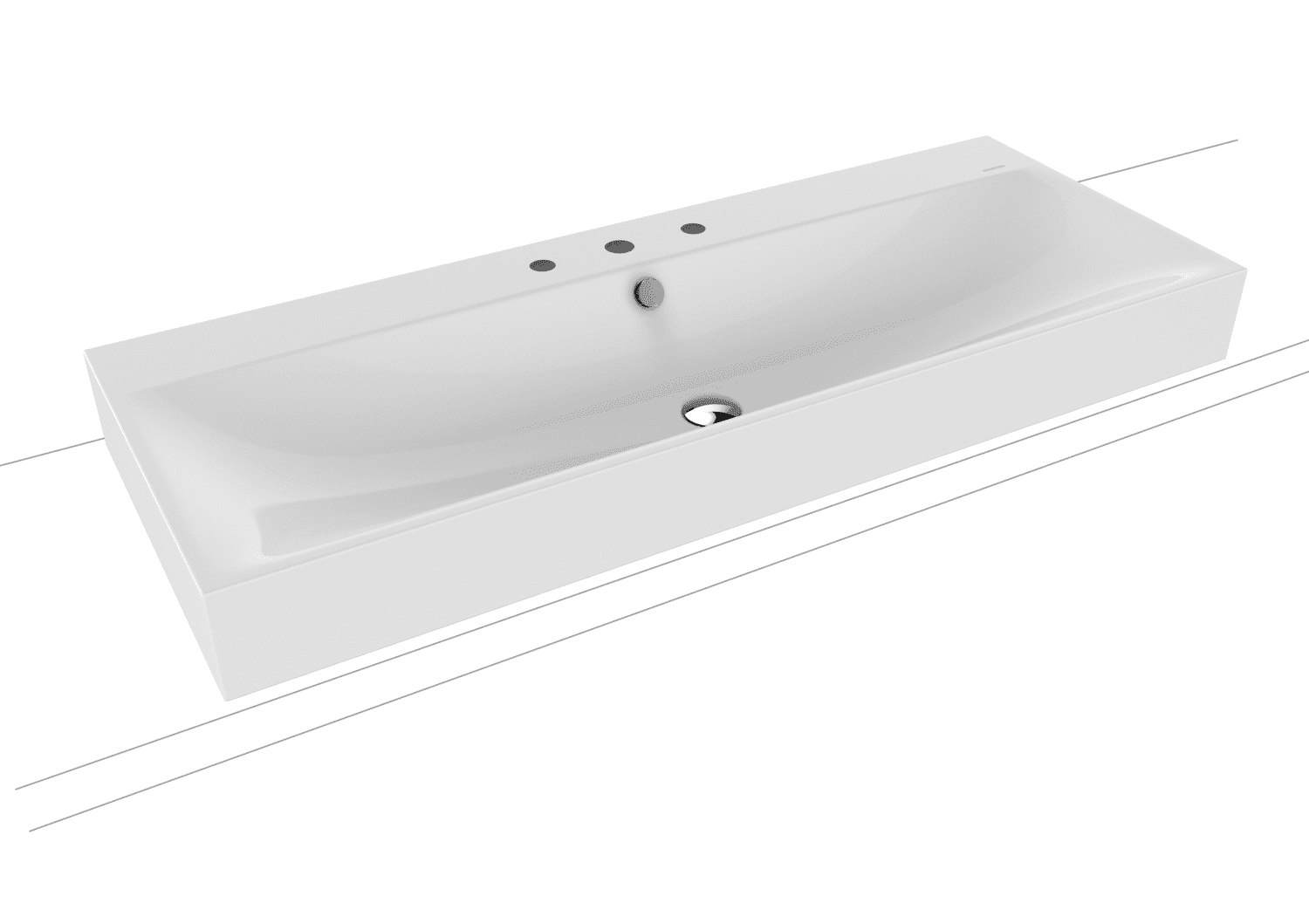KA WB SILENIO Mod.3049-D,1200x460mm, alpwe,PEFF,AD,m. 3HL,mÜL,chr