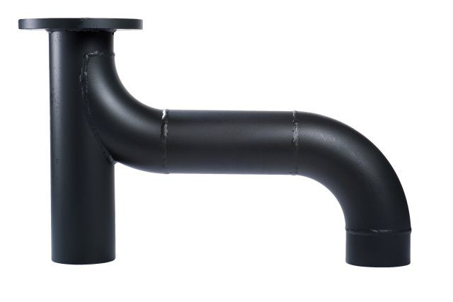 KSB Hosenrohr druckseitig DN 100, PN16, Edelstahl für Compacta