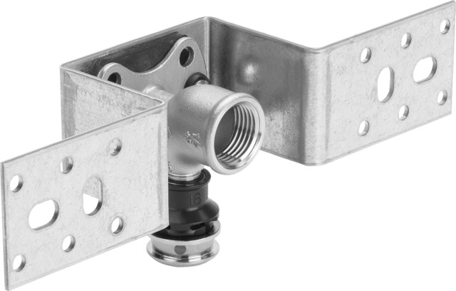 Viega Montageeinheit mit SC Raxinox 4423 in 16mm x Rp1/2 Stahl verzinkt