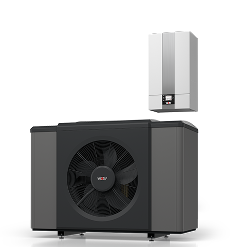 Wolf Wärmepumpe CHA-Monoblock 20/24 (400V) mit E-Heizelement