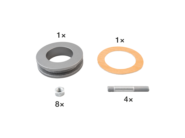 BIRAL Zubehör HLKKS Zwischenstück Z50, DN65, 30mm