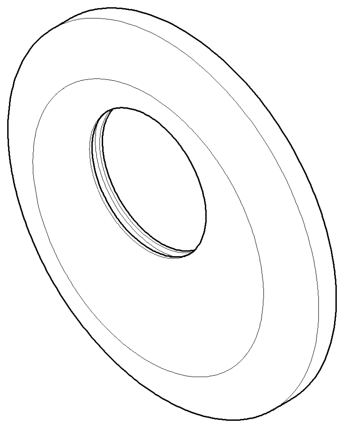DO xTOOL Rosette Elegant ERSATZTEILE 091102161 D 124 x 13 mm Chrom