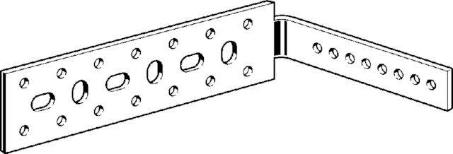 Viega Halterungs-Set Raxofix 5321.91 in 150x100x40mm Stahl verzinkt