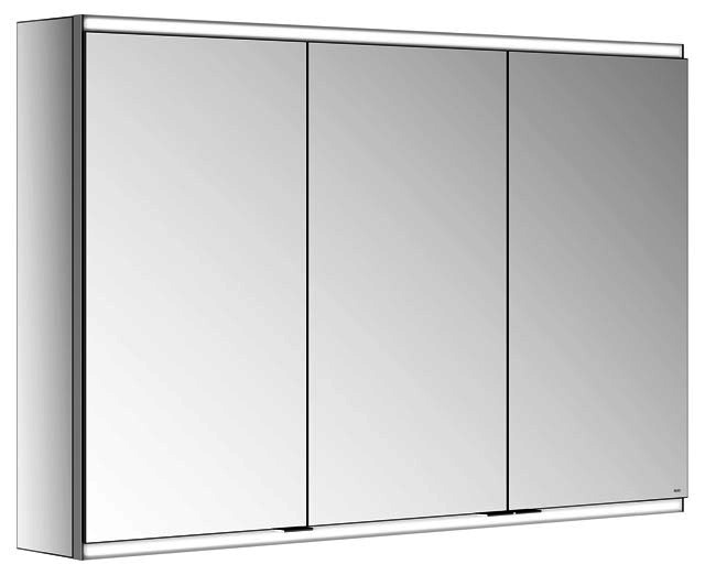 KEUCO Royal Modular 2.0 SPS, bel. 80031, Vorb,2Steckd,sb-elox,1100x700x160mm