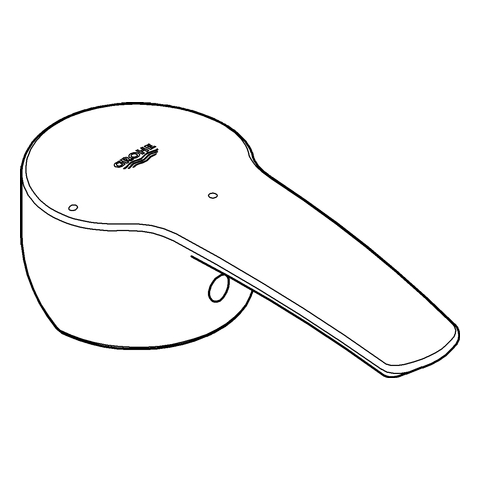 GROHE Hebel 46825 chrom