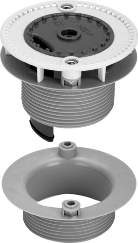 Viega Montagesatz 6145.192 in M8 Kunststoff grau