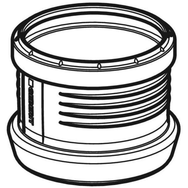 Geberit Silent-PP Übergangsmuffe auf Silent-db20 und PE d50/56