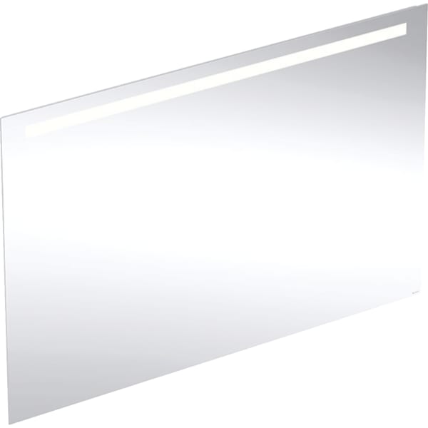 Geberit Option Basic Lichtspiegel, eckig Beleuchtung oben, 140x90x3cm, alu. elox
