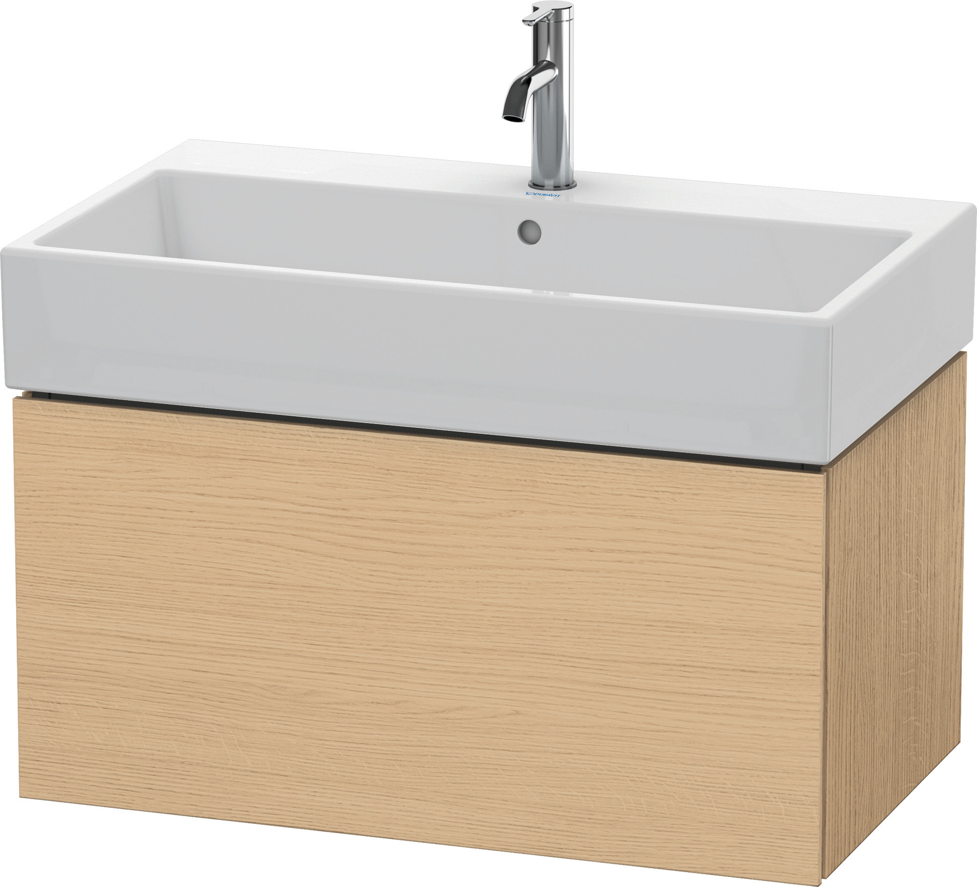 Duravit WTU L-Cube 394x784x459mm 1 Auszug, Eiche Natur