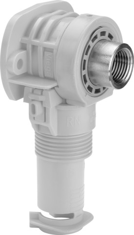 Viega Anschlussdose mit SC Sanfix P 2120.01 in 16mm x Rp1/2 Kunststoff