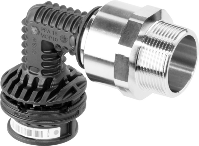 Viega Anschlussbogen SC Geopress K 9720.1TW in 32 x R1 1/2 Kunststoff