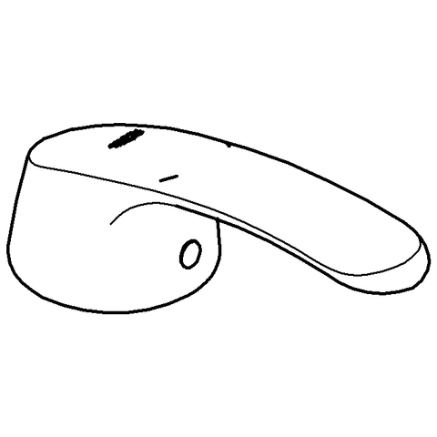 GROHE Hebel 46513 für Alira edelstahl