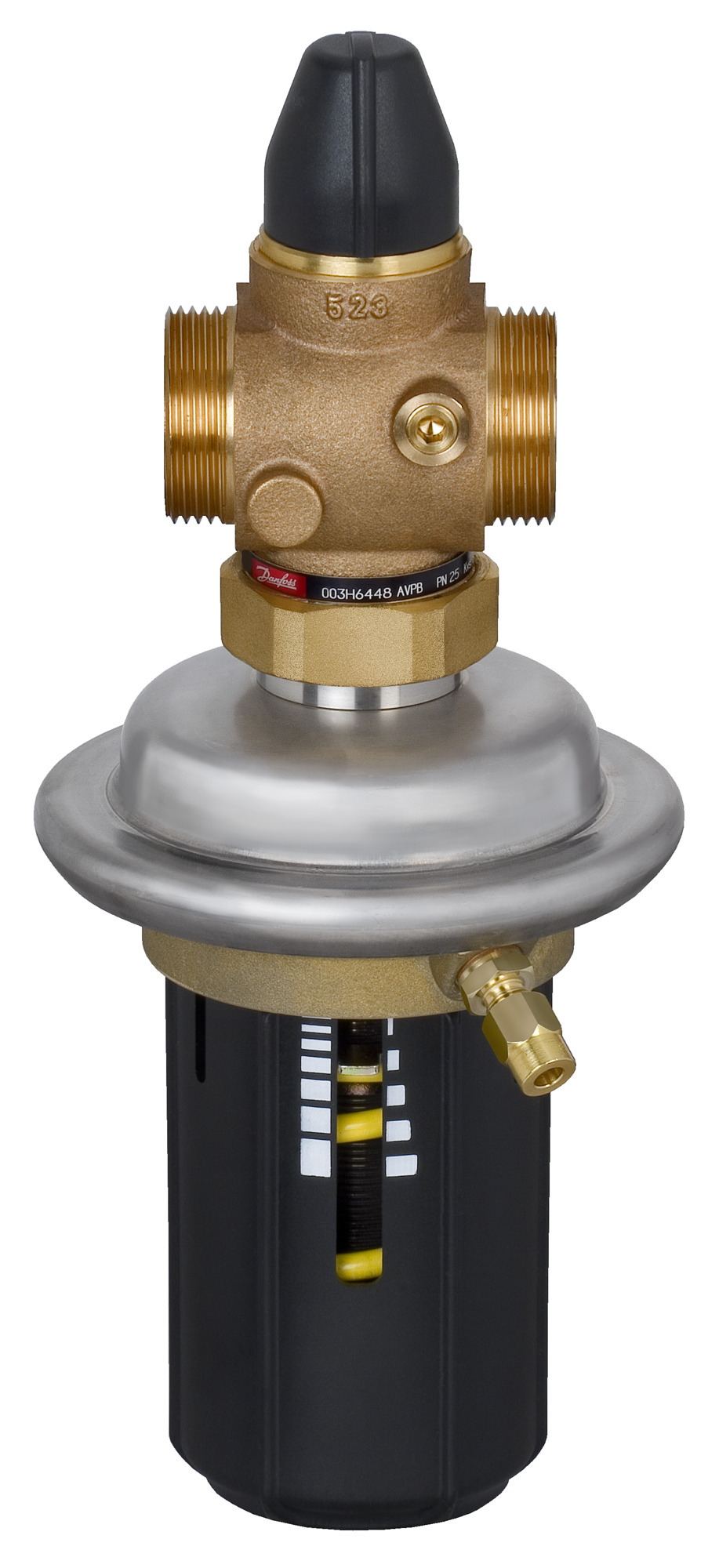 Danfoss Diff.Druckreg.+V.strombegr.AVPB DN25, Kvs 8,0, 0,1-1,0bar, PN25, G11/4A