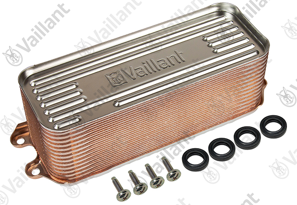 Vaillant Wärmetauscher BW, (27 Platten) Vaillant-Nr. 0010036728