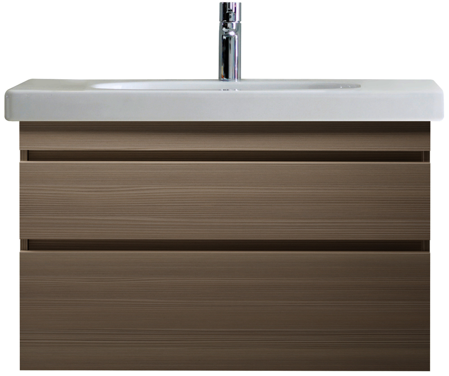 DU Möbelwaschtisch DuraStyle 1000 mm mit ÜL, mit HLB, 1 HL, weiß