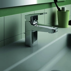 IS Waschtischarmatur Ceraplan H75 m.Ablaufgarn. Ausld.103mm Chrom