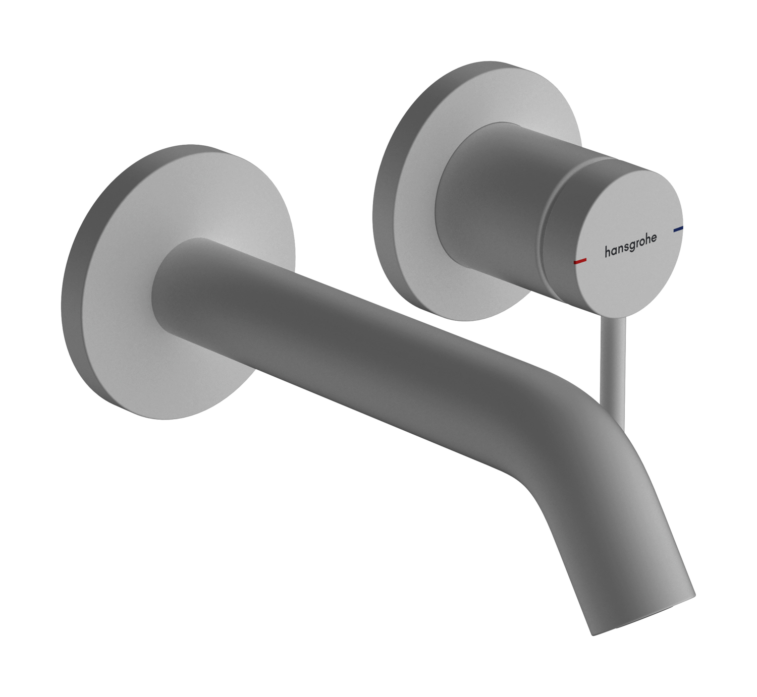 Hansgrohe 2-Loch Waschtischmischer Unterputz Tecturis S F-Set 165 mm Auslauf MW