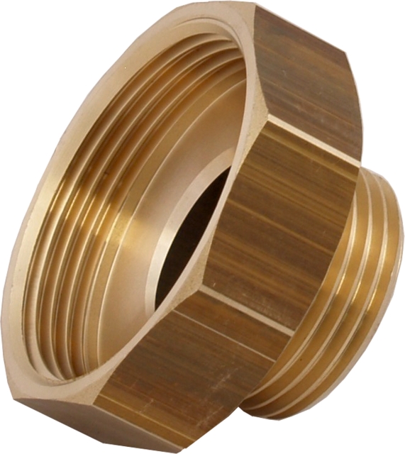 Wolf Reduzierstück 1 1/2"IG - 1"AG Messing
