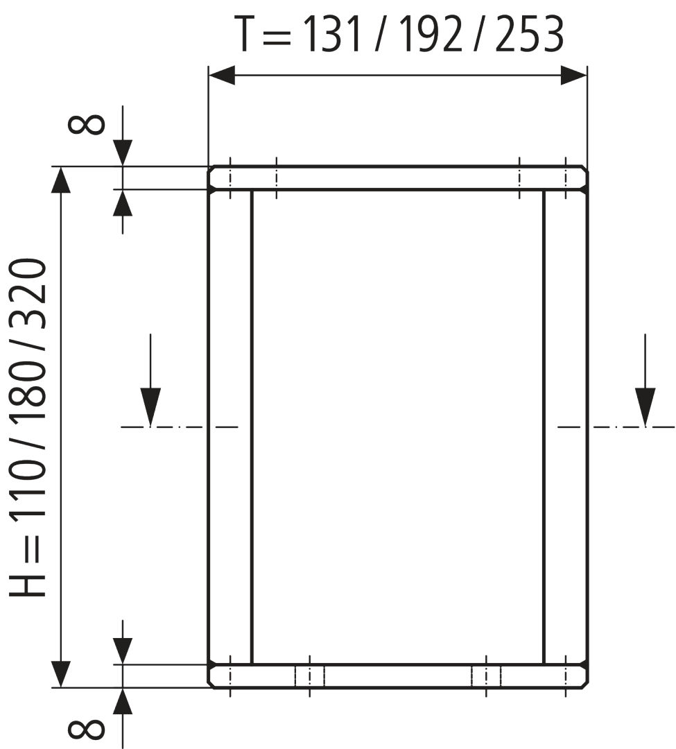 Kermi Bankkonsole Konvektor Typ43/44 L= 192 H =110, weiß