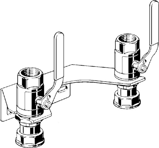 Viega Montageeinheit G2113.1 in Rp1 Messing