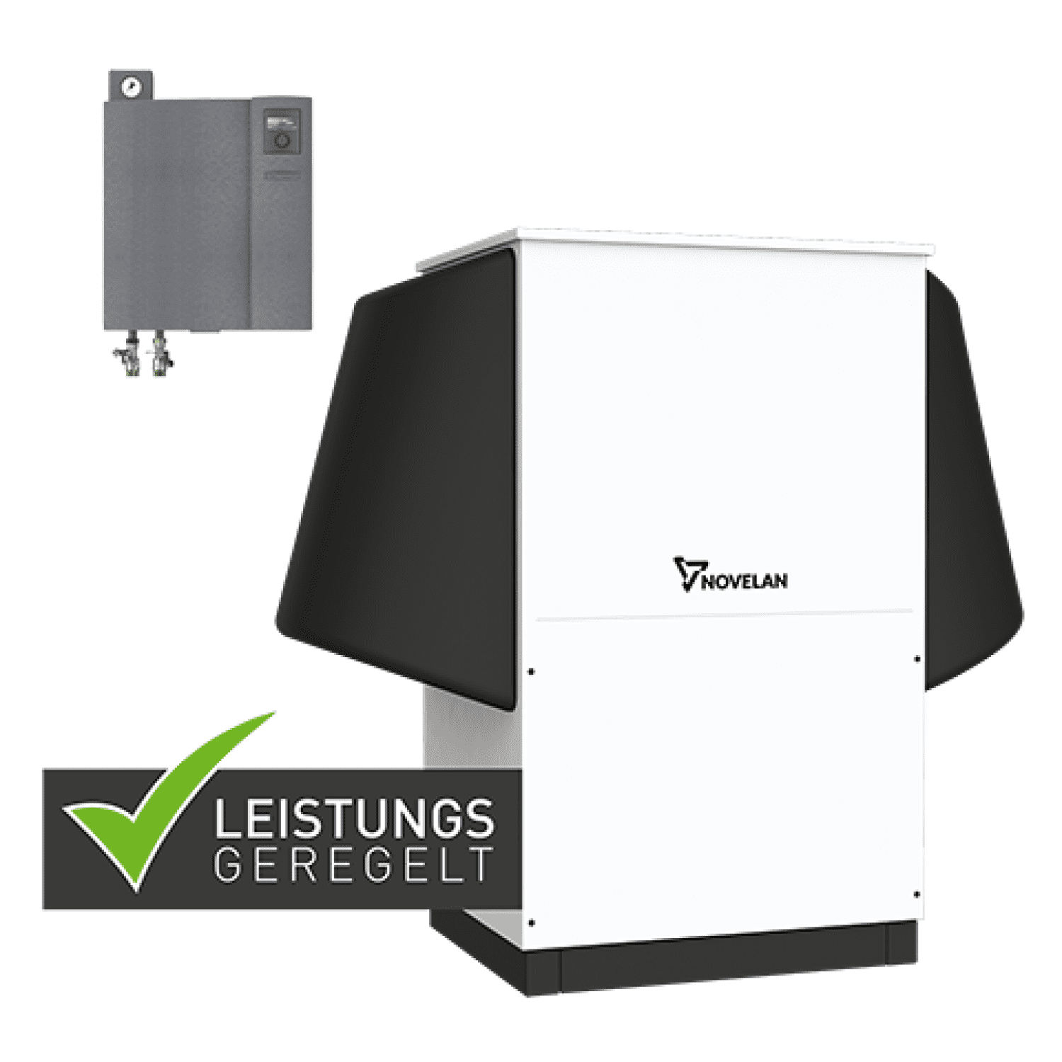 NO Wärmepumpe, L/W, LAVS 8-HV 9 230/400V, kühl., var., Schallschutz+HV