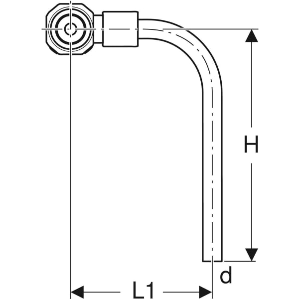 Geberit Probenahmeventil G1/4