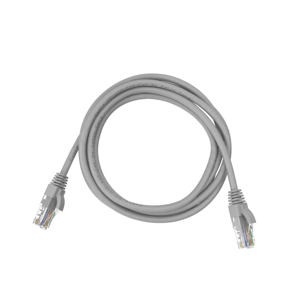 Patchkabel RJ45 CAT6 Farbe grau, Länge 10m