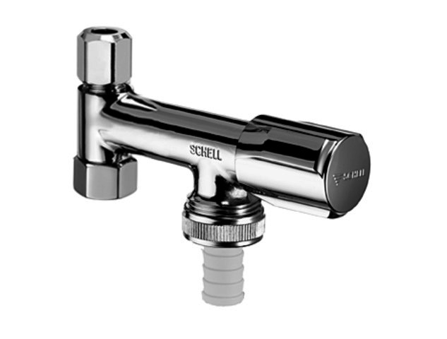 SCHELL Geräteventil COMFORT für Eckventil, RV, 3/8", chrom