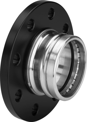 Viega Flansch mit SC Sanpress 2259.5XL in 108,0mm Rotguss