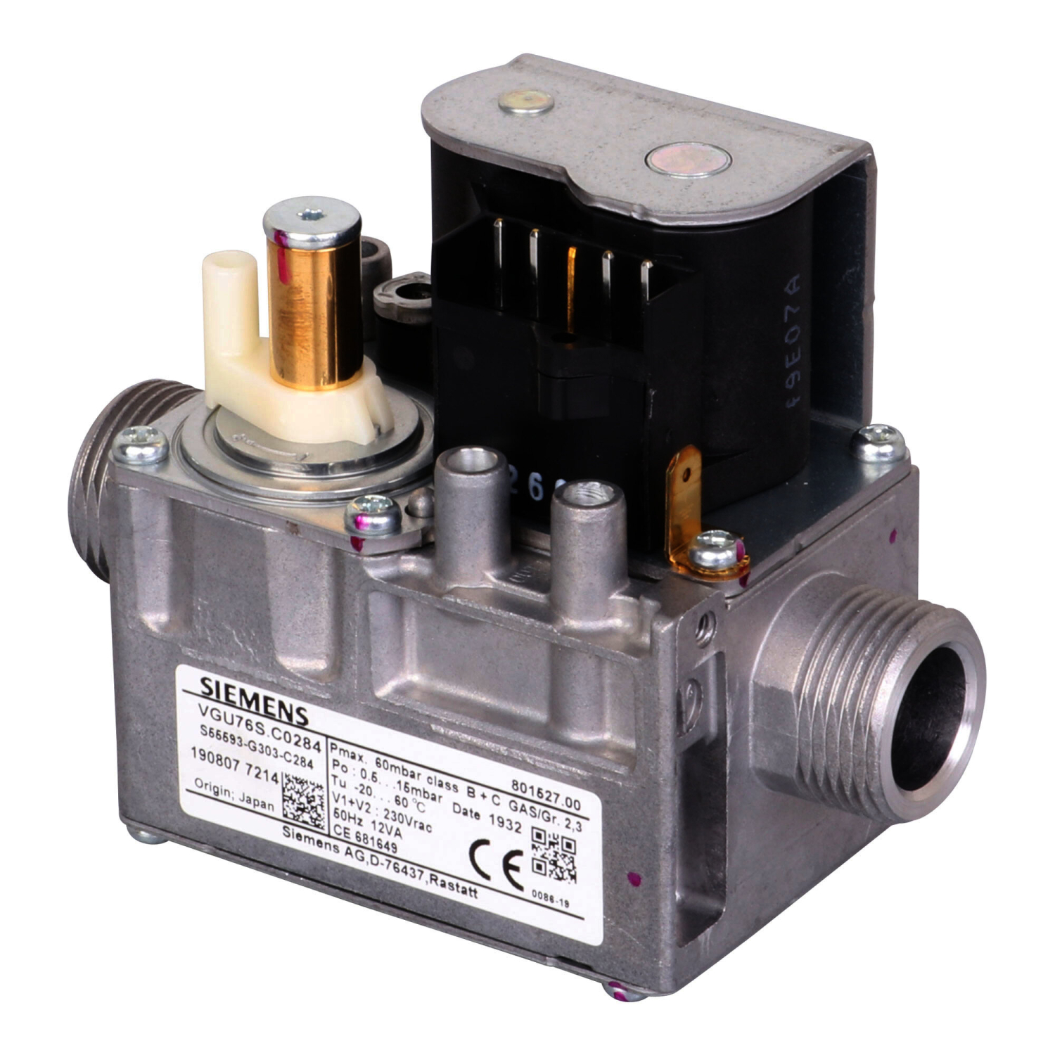MHG Gasventil Siemens VGU 76 S Streamline H, S, Flash, Ersatzteil + MH