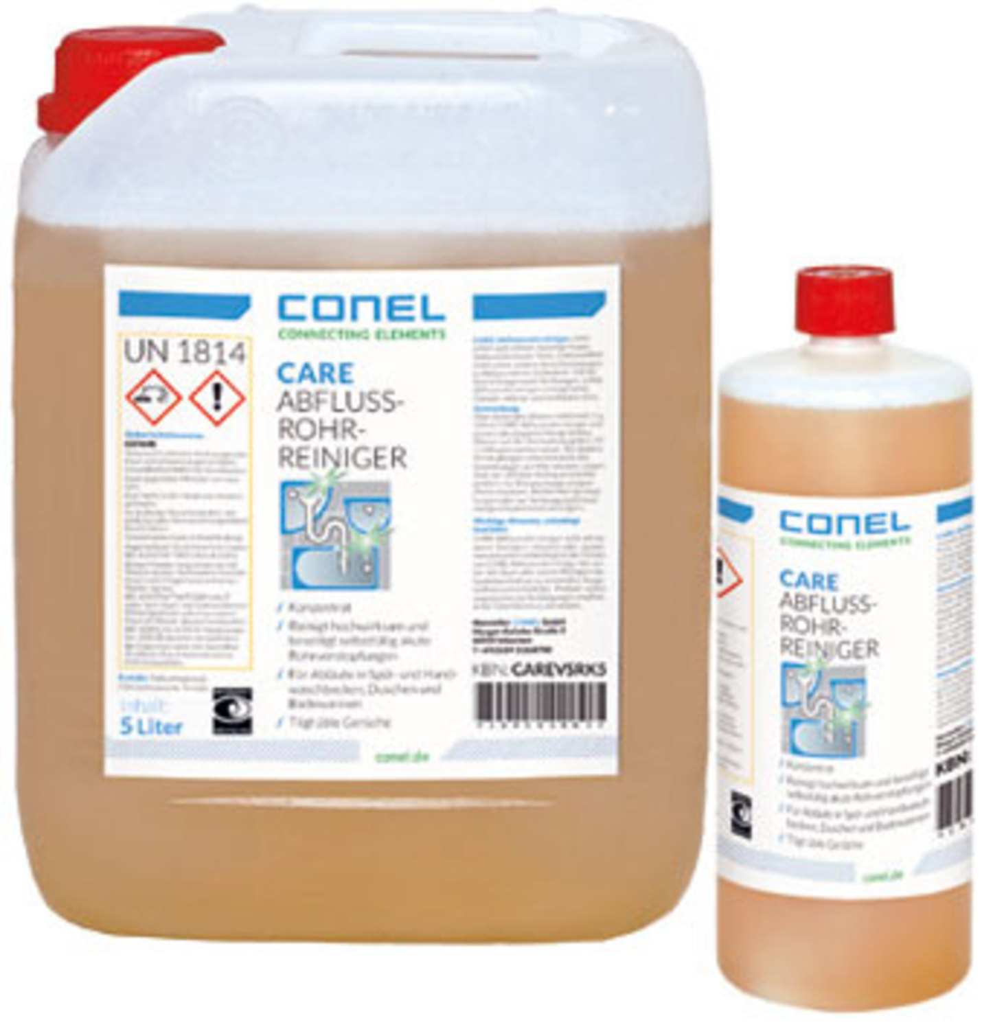 CARE Abflussrohr-Reiniger 5 Liter Kanister CONEL CARE Abflussrohr-Reiniger 5 Liter Kanister CONEL