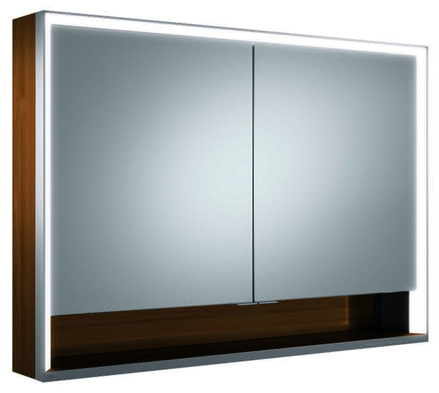KE SPS Edition Lignatur 23308 Wandvorbau, Eiche, 1050x735x165xmm