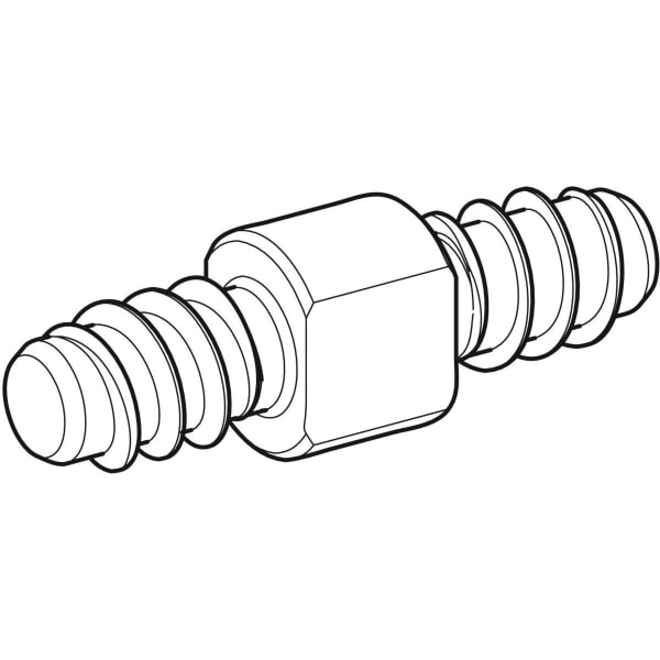 Geberit PushFit Rohrzugkupplung 16/d14