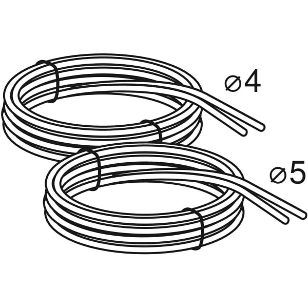 Geberit Doppel-Pneumatikschlauch L:2m