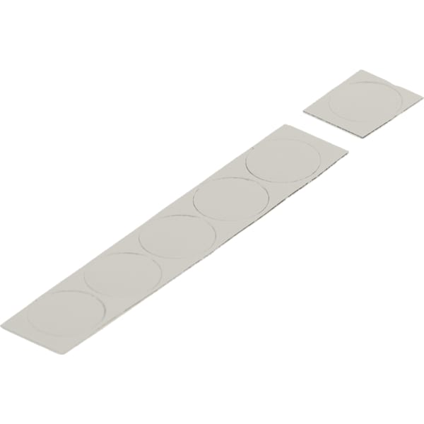 Geberit Abdeckkleber (6 Stück) D:20mm sand-grau