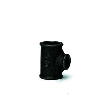 gebofittings Temperguss Gewindefittings 130-T-Stk. 1"x3/4"x1", red.,sw gebofittings Temperguss Gewindefittings 130-T-Stk. 1"x3/4"x1", red.,sw