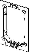 TECE-Ersatzteil Befestigungsrahmen TECEfilo Kunststoff