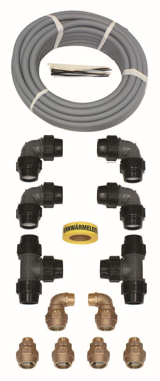 Vaillant Installationsset für flexoTHERM 15/19kW mit 2x aroCOLLECT 40mm