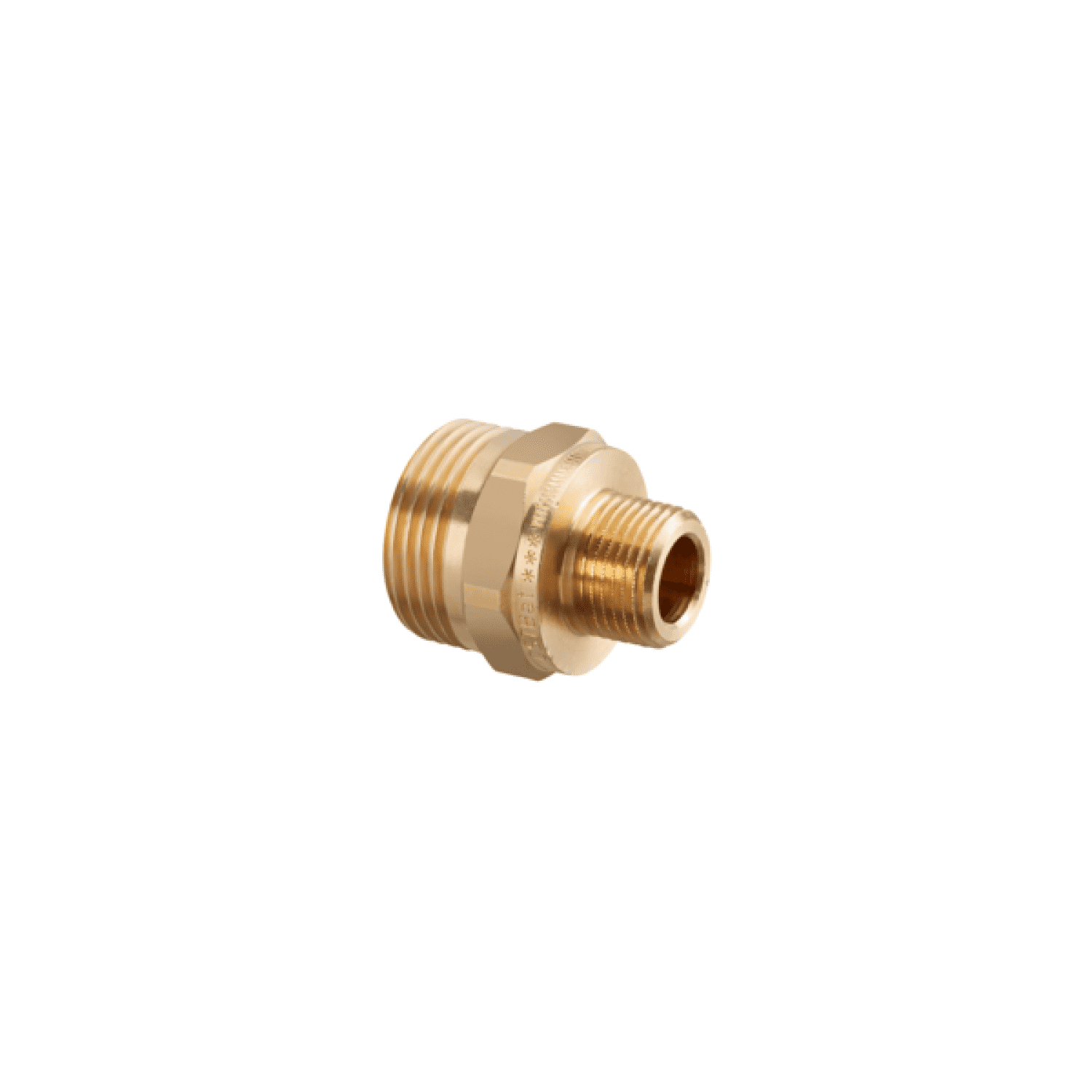 OVENTROP-Einschraubstutzen "Cofit S" R 1/2" x G 3/4"AG, Rotguss, roh