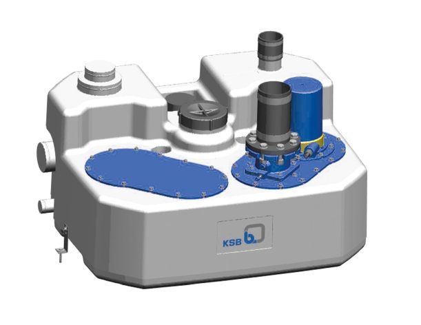 KSB Hebeanlage Compacta U 5.300 D mit Rückflusssperre