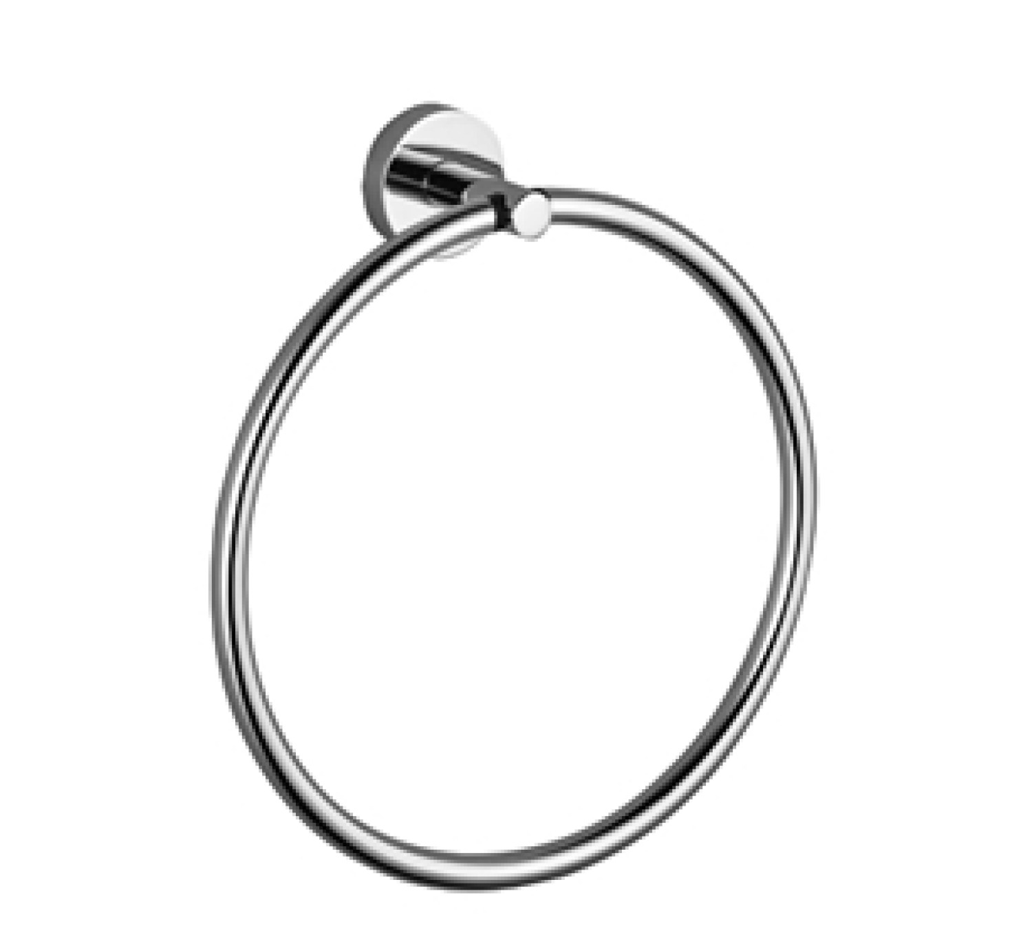 DO Handtuchring, rund SERIENSPEZIFISCH 83200979 Schwarz matt