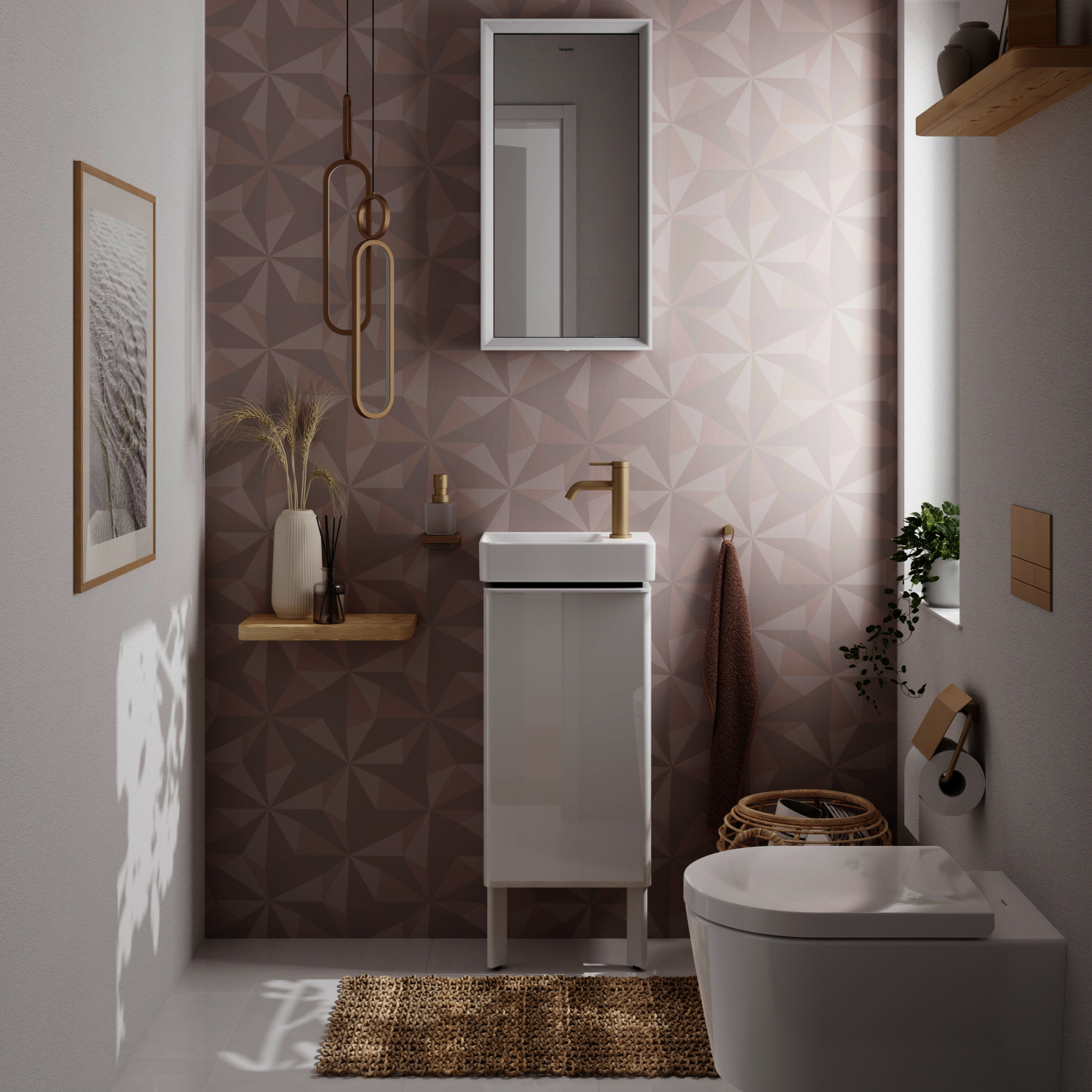 Hansgrohe WTM 80 Tecturis S CoolStart ohne Ablaufgarnitur BBR
